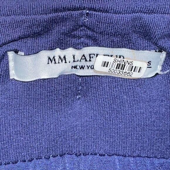 MM Lafleur The Soho Regent Blue Ruched Pencil Skirt Size Small - Picture 2 of 8